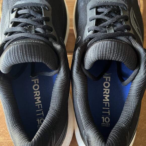 Saucony Triumph 23 Black Road Running Cushion Shoes Sneakers Men's 11.5 Wide - Picture 5 of 16